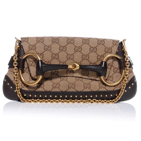 gucci monogram horsebit clutch|horsebit clutch for sale.